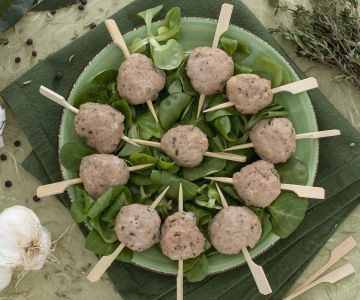 Boulettes aromatiques à la vapeur