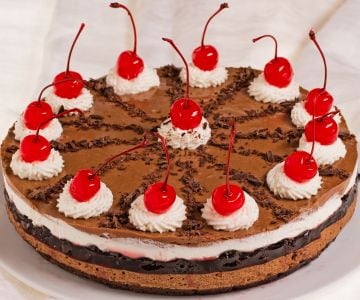 Cheesecake forêt noire