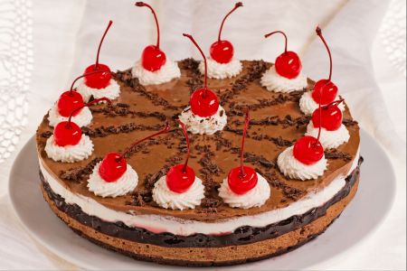 Cheesecake forêt noire