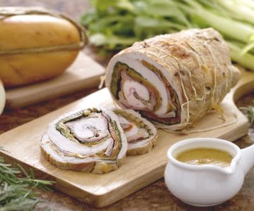 Rôti froid de dinde