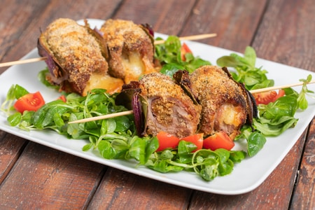 Roulades de veau et speck