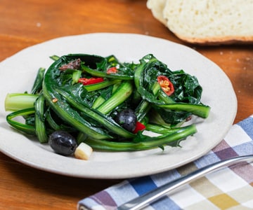 Catalogne à la poêle