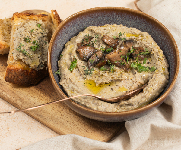 Houmous de champignons