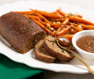 Pain de viande aux champignons