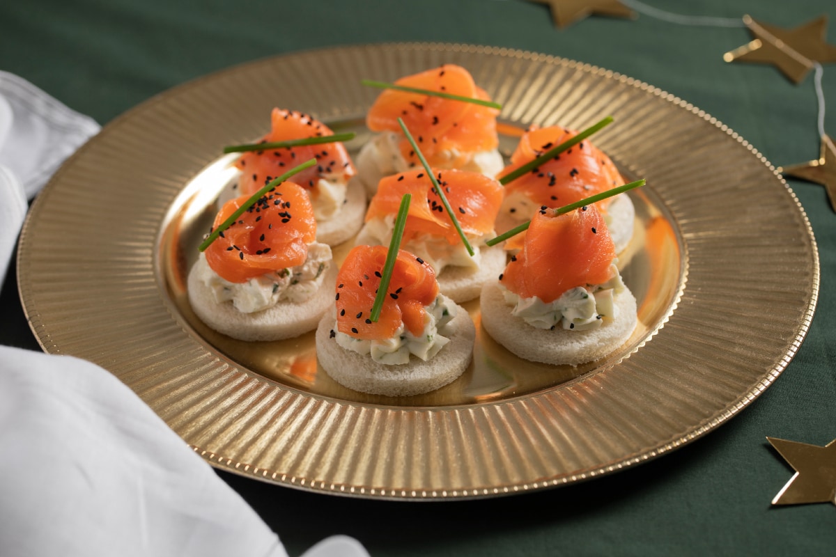 Tartines au saumon