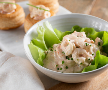 Crevettes à la sauce cocktail