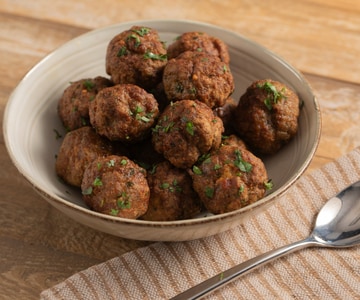 Boulettes à la friteuse à air