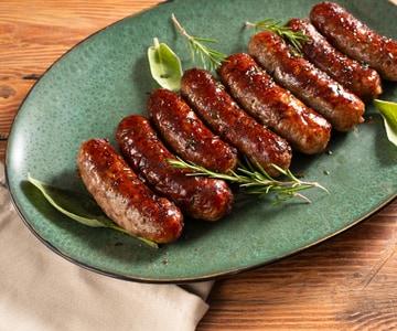 Saucisses à la friteuse à air