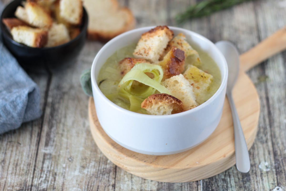 Soupe aux poireaux