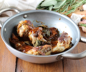 Lapin à la poêle