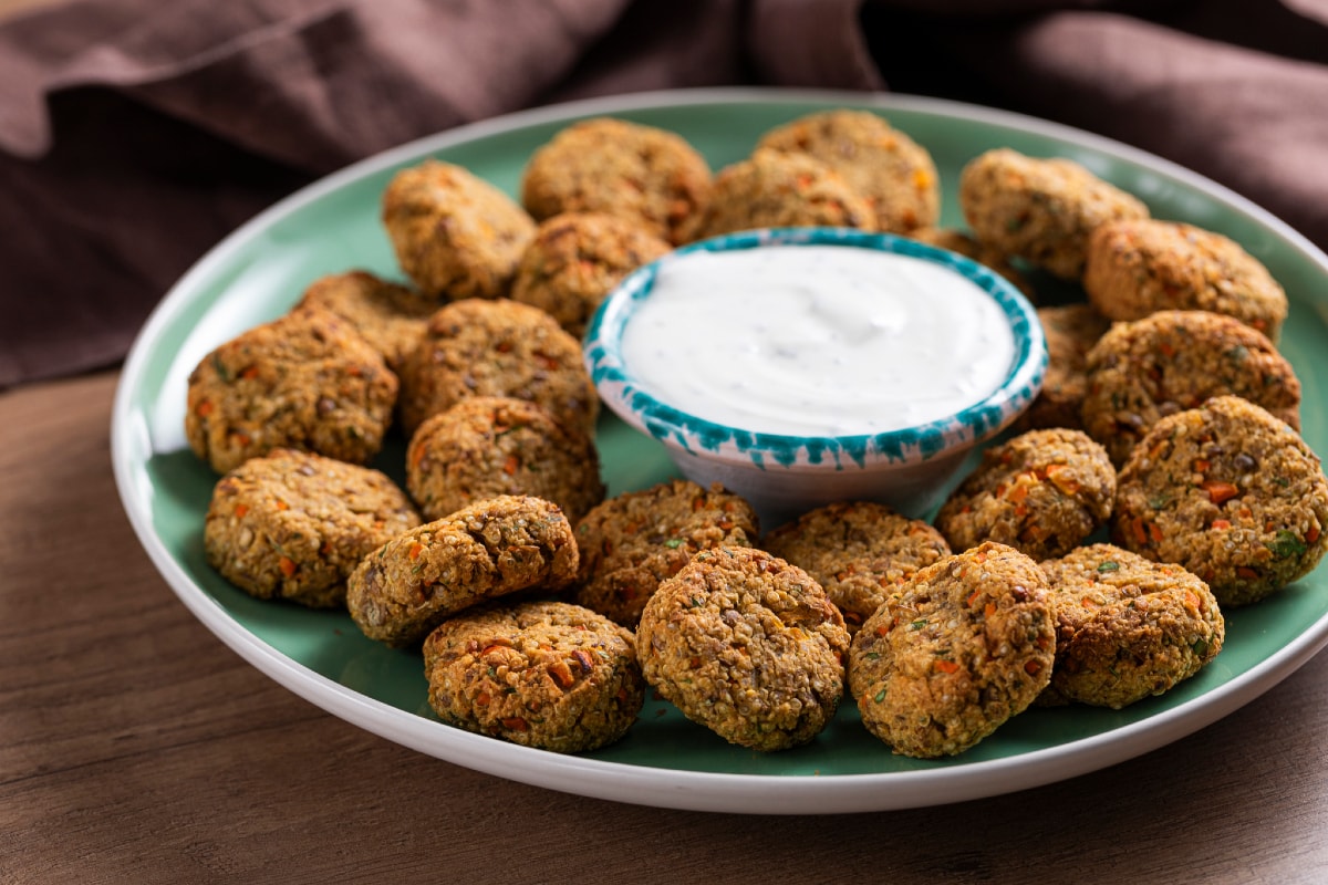 Boulettes de lentilles et quinoa