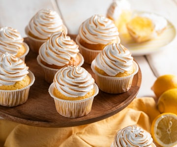 Cupcake au citron meringué