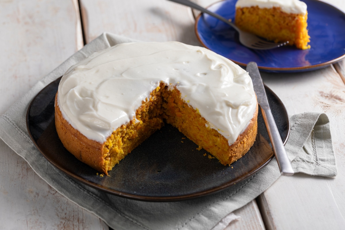 Gâteau de carottes très moelleux