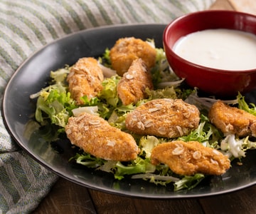 Poulet croustillant au four