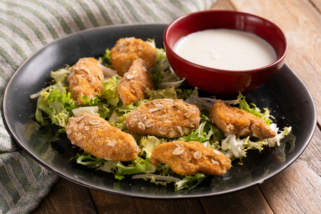 Poulet croustillant au four