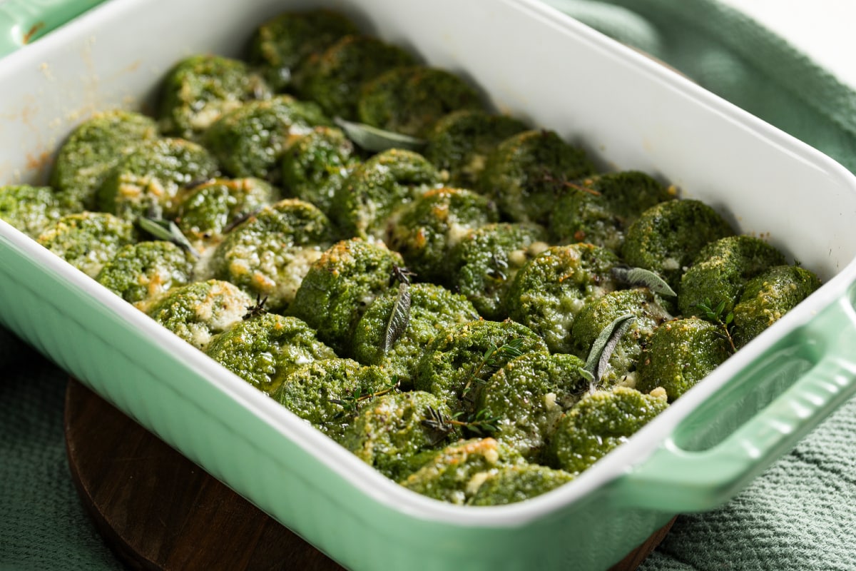 Gnocchi verts à la romaine