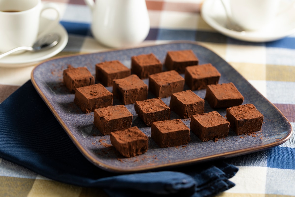 Friandises au chocolat et tahini