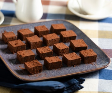 Friandises au chocolat et tahini