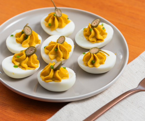 Œufs farcis au thon de grand-mère