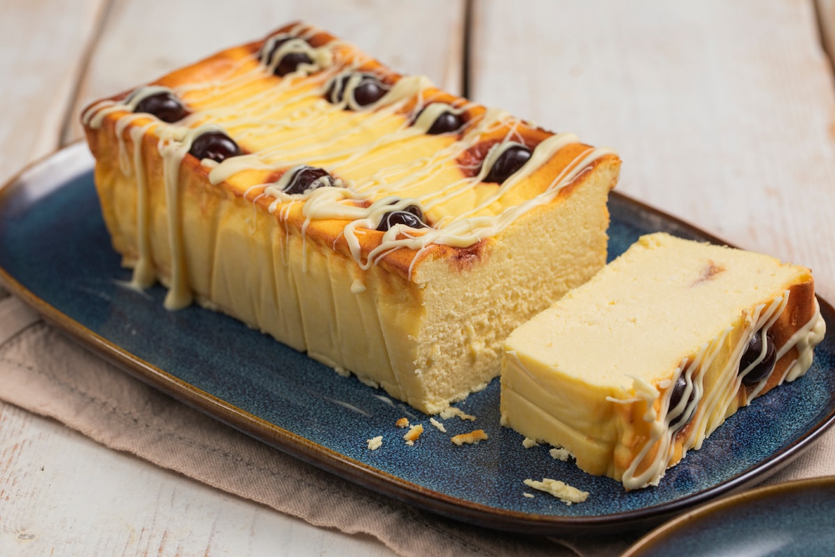 Cheesecake cuite avec le tworog