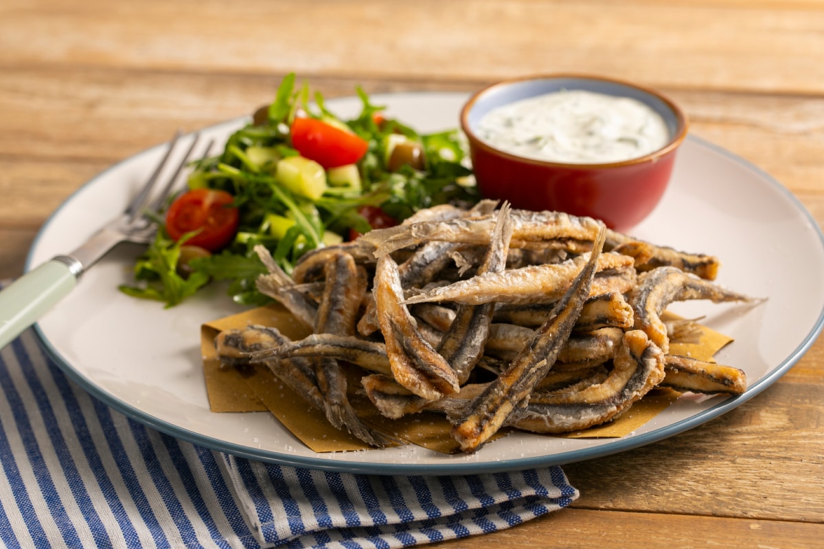 Anchois frits
