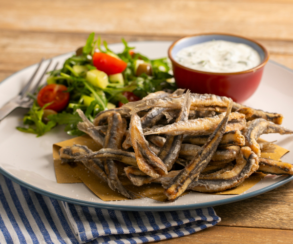 Anchois frits