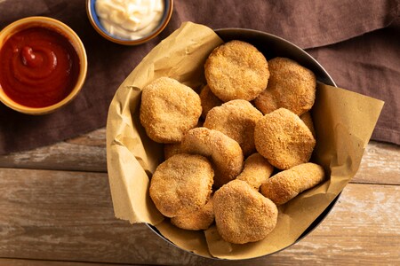 Nuggets in friggitrice ad aria