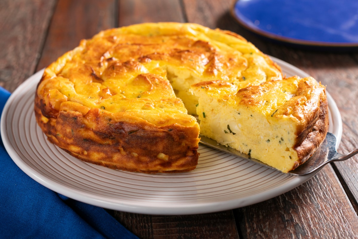 Omelette à la ricotta