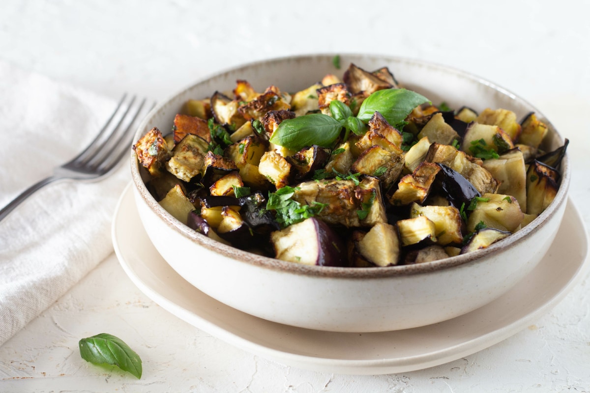 Aubergines à la friteuse à air