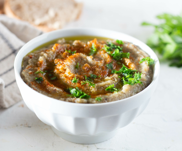 Crème d'aubergines