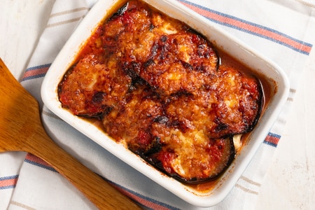 Parmigiana in friggitrice ad aria