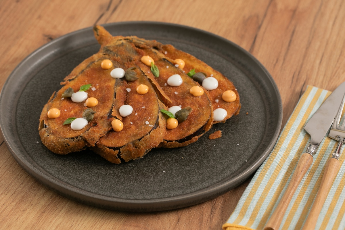 Côtes de aubergines