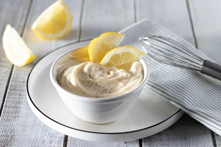 Mayonnaise avec œufs durs