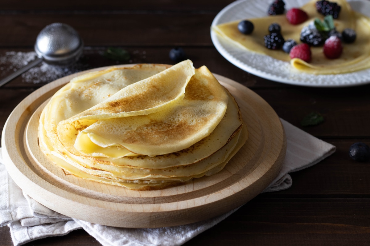 Crêpe sans beurre