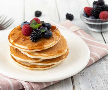 Pancake aux blancs d'œufs