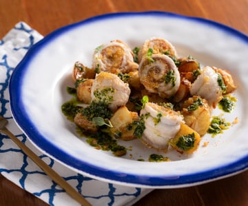 Roulades de sole au four