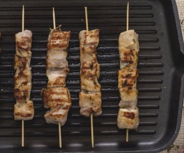 Souvlaki de porc