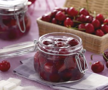Cerises au sirop