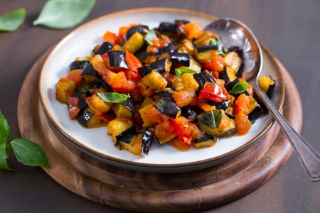 Aubergines à la caponata
