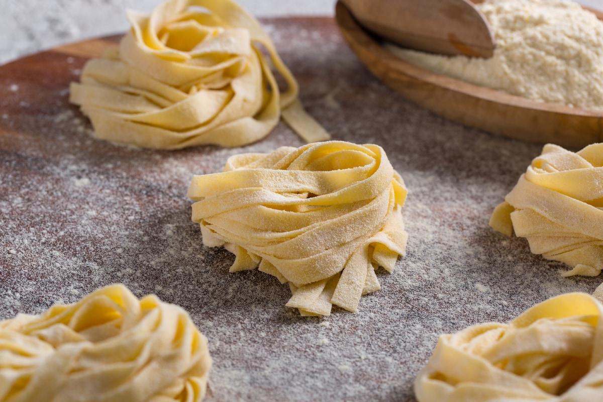 Tagliatelles sans œufs