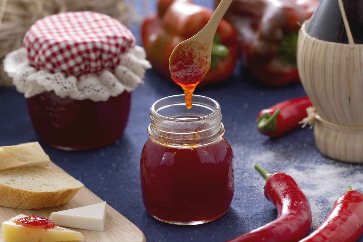 Confiture de piments forts