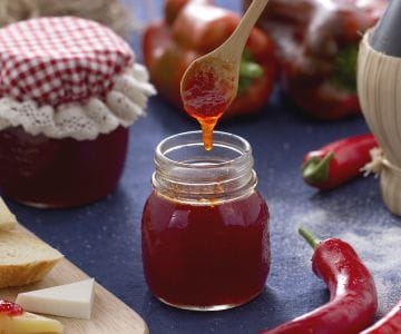 Confiture de piments forts
