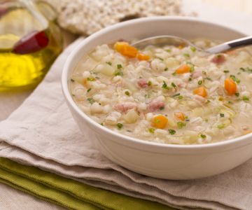 Minestrone d'orge