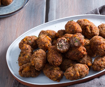 Boulettes frites rustiques