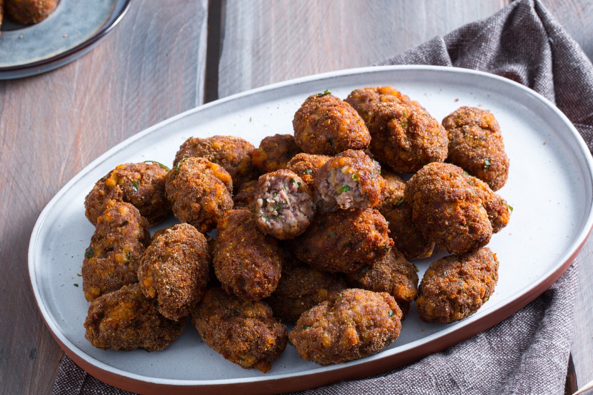 Boulettes frites rustiques
