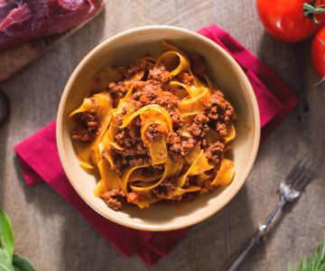 Pappardelle au ragoût de sanglier