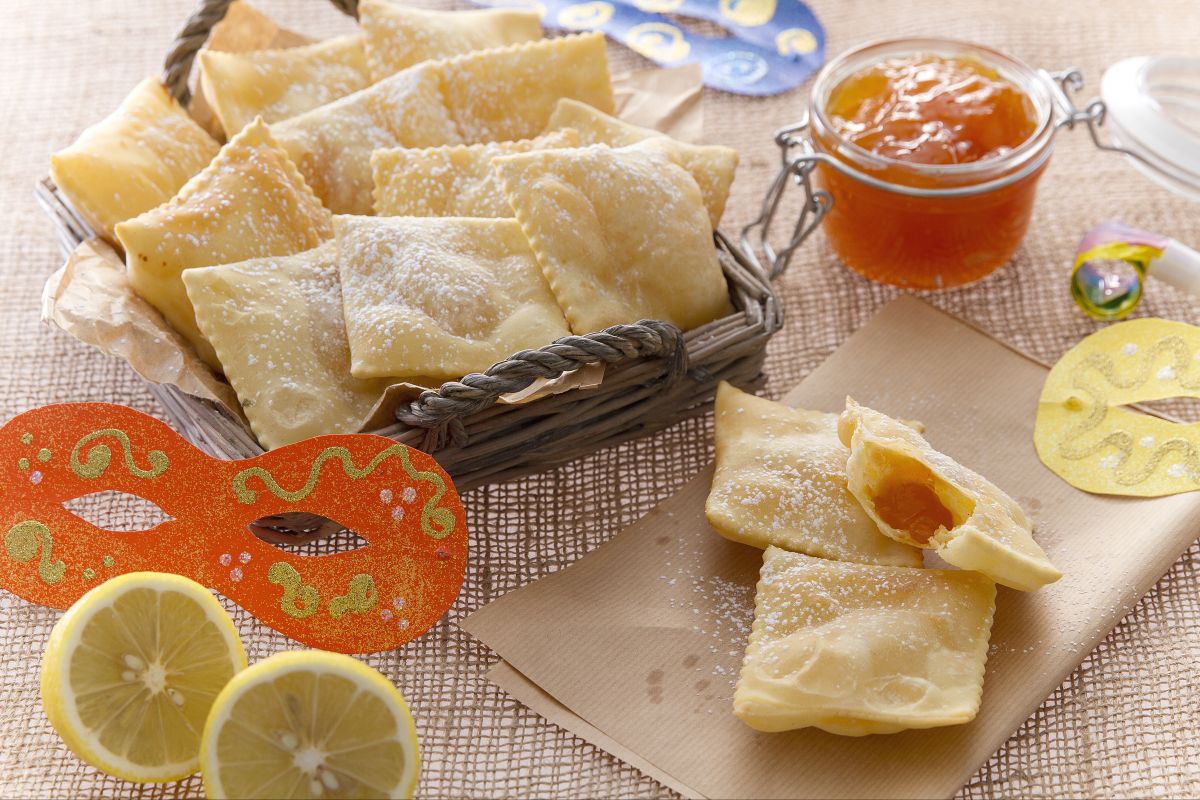 Raviolis sucrés de Carnaval