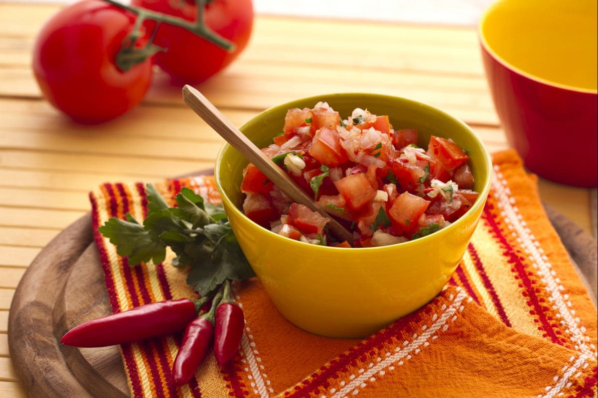 Sauce mexicaine de tomates