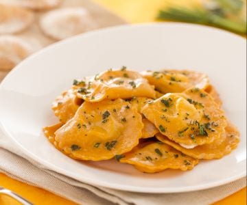 Raviolis rouges à la tomate