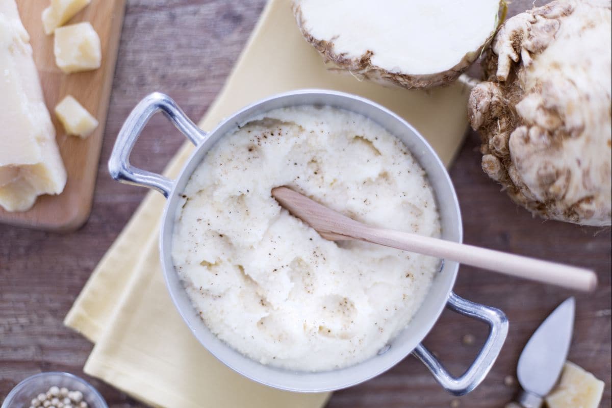 Purée de céleri-rave à la crème